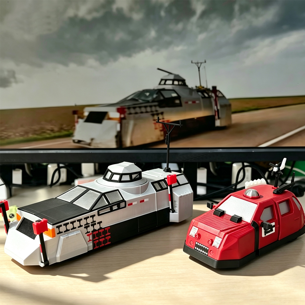 3D Printing Yourself - 3D Printed TIV‑1 Storm Chaser Tornado