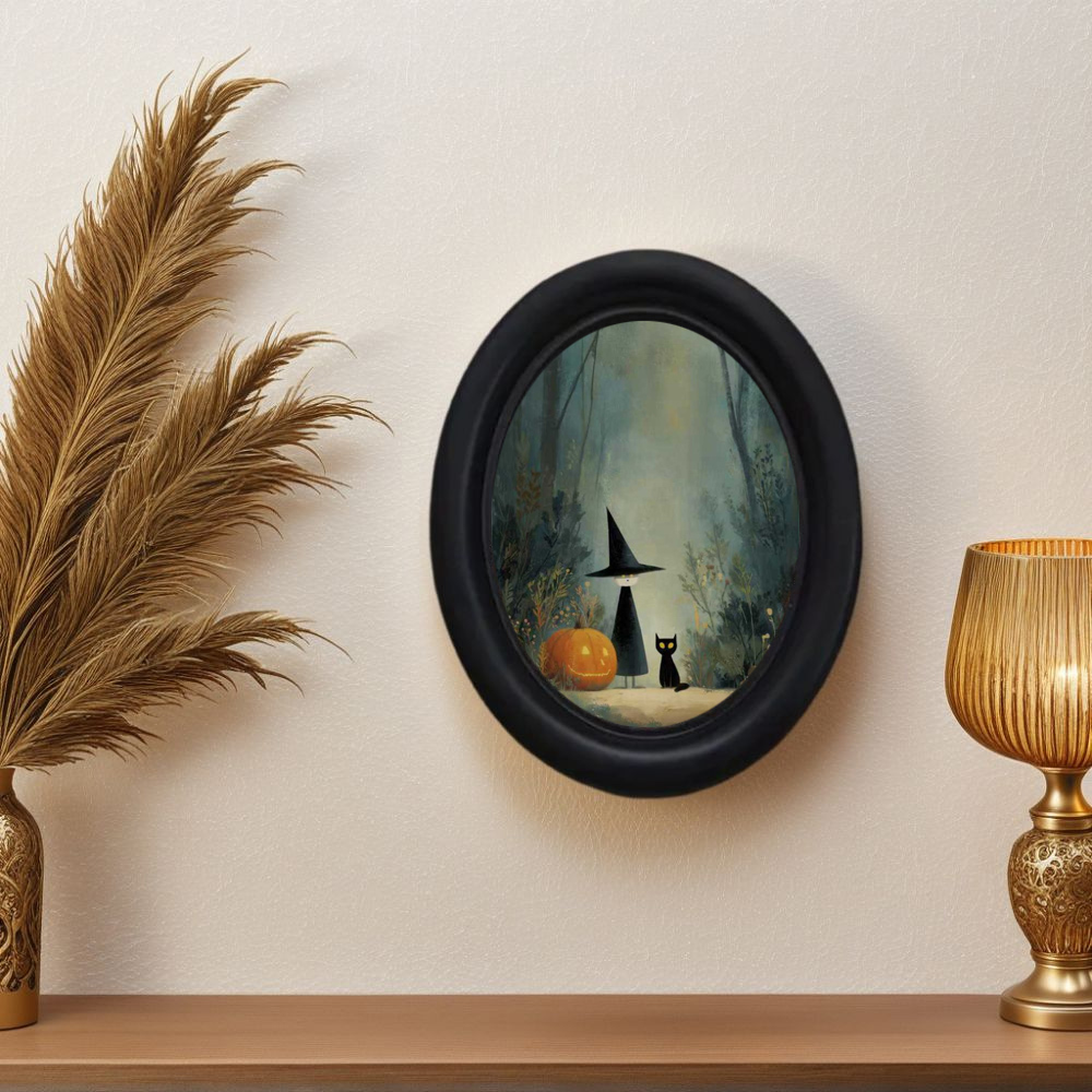 3D Printing House - A 3D Vintage Halloween Witch and