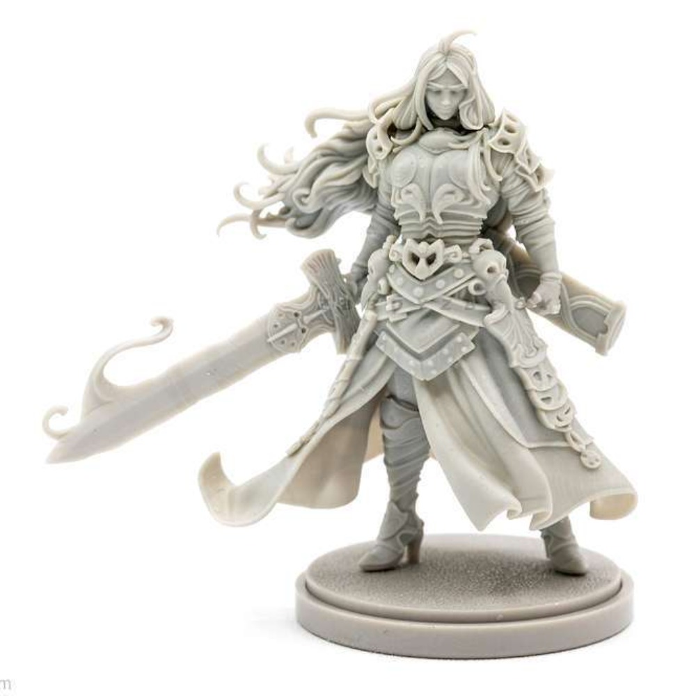 3D Printing For Dummies - 38mm Beauty Soldier Resin Figure Model