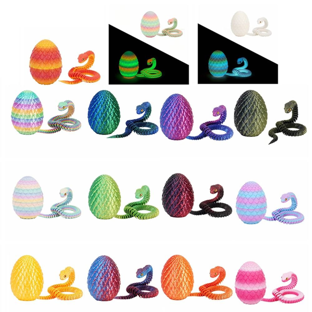 3D Printing For Dummies - Creative 3D Printed Snake All-in-one Molding