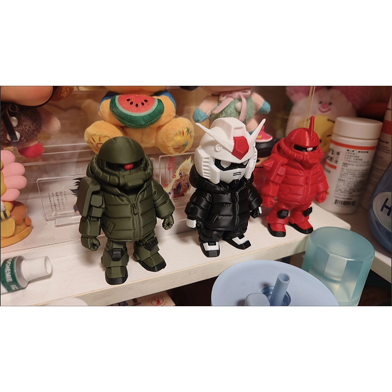3D Printing Yourself - Yige Model Q Version Zaku Rx-0