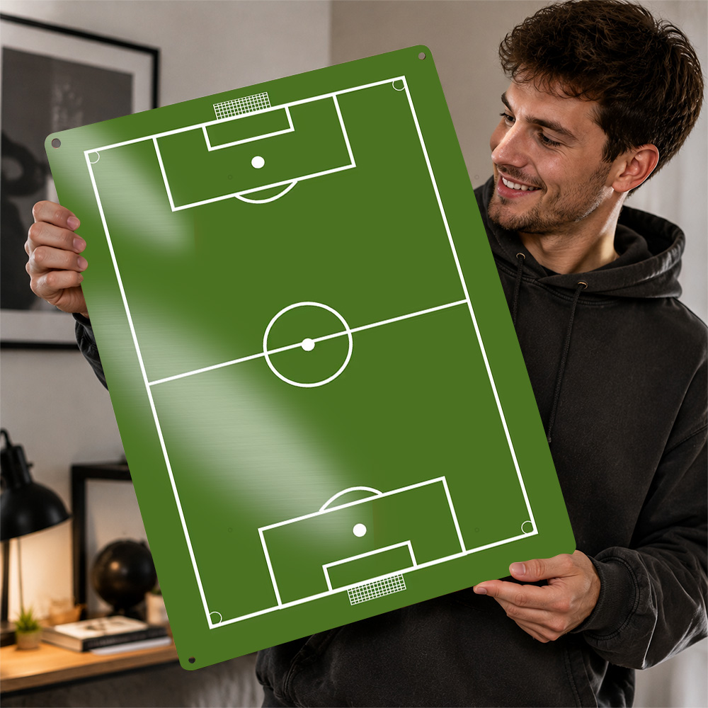 Soccer Field Diagram Poster Re - đánh giá và giá 3D Printing Diagram