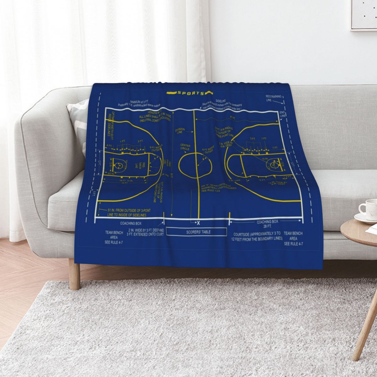 College Basketball Court Diagr - đánh giá và giá 3D Printing Diagram