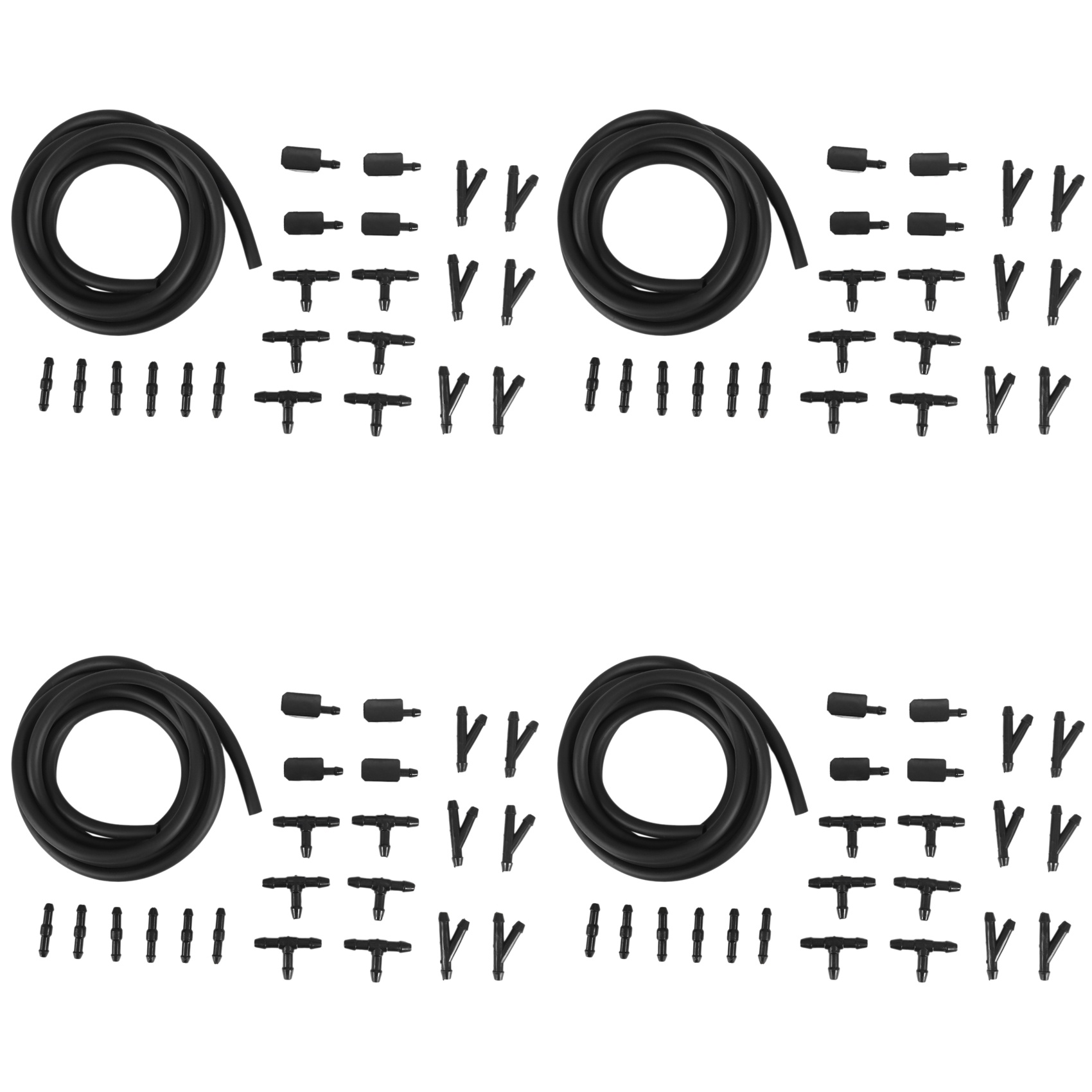 Well 4 Set Car Windshield Wate - đánh giá và giá Nozzle Cleaning Kit