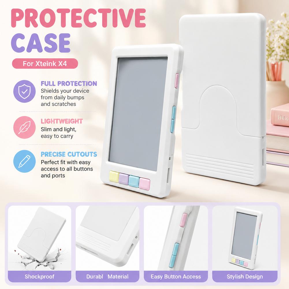 for Xteink X4 Protective Shell - đánh giá và giá 3D Printing Ebook