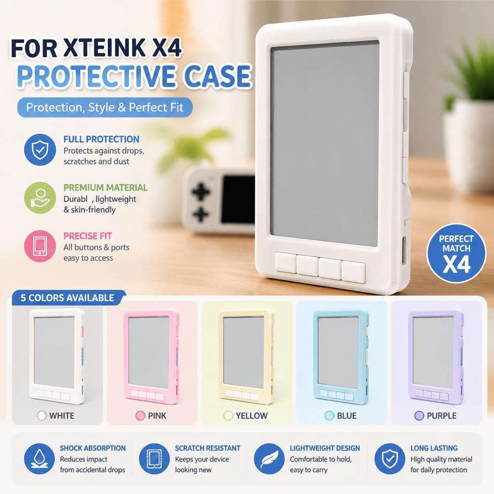 for Xteink X4 Protective Shell - đánh giá và giá 3D Printing Ebook