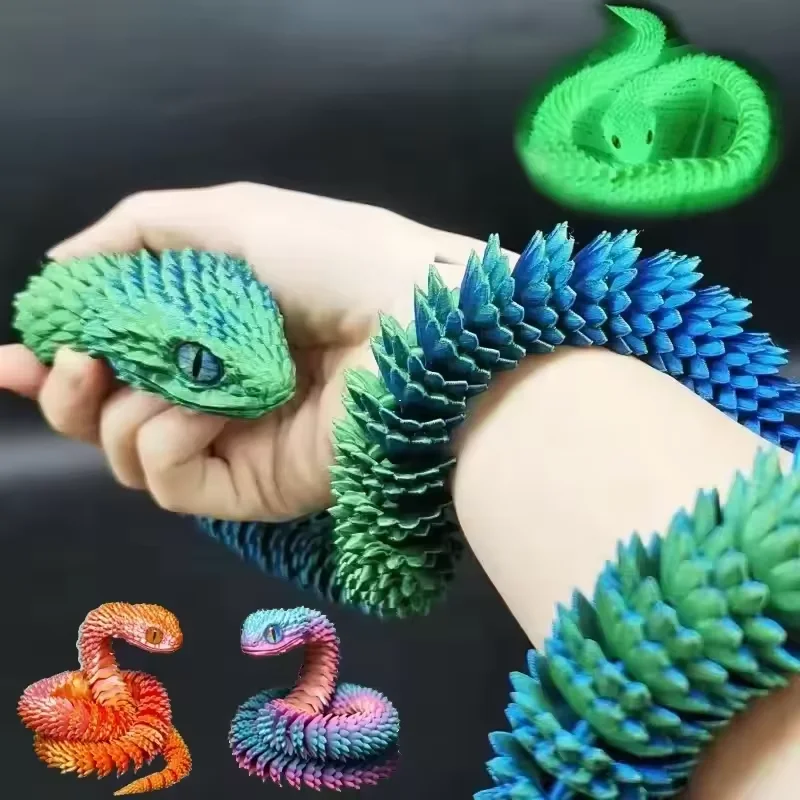 3D Printed Snake Movable Joint - đánh giá và giá 3D Printing Yourself