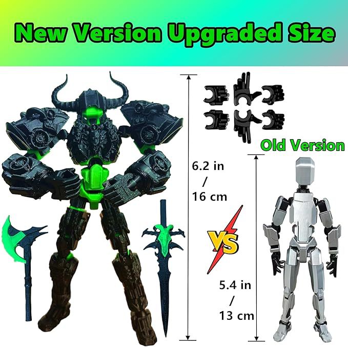 Titan 13 Action Figure,Assembl - đánh giá và giá 3D Printing For Dummies
