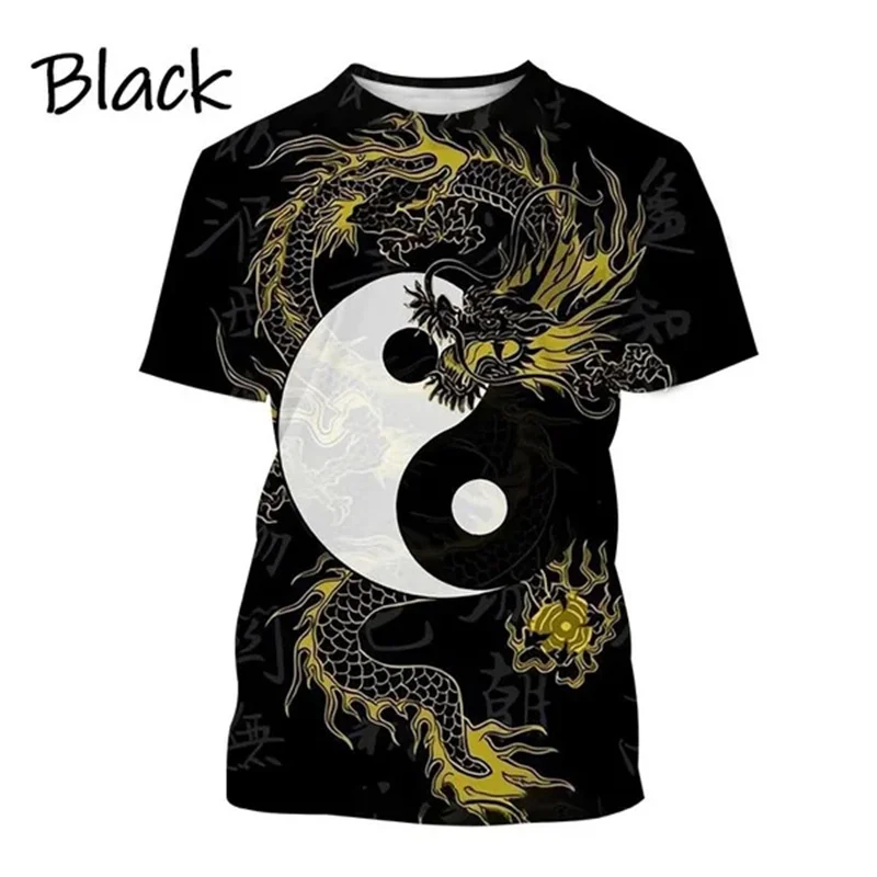 Chinese Tai Chi Pattern T-Shir - đánh giá và giá 3D Printing Diagram