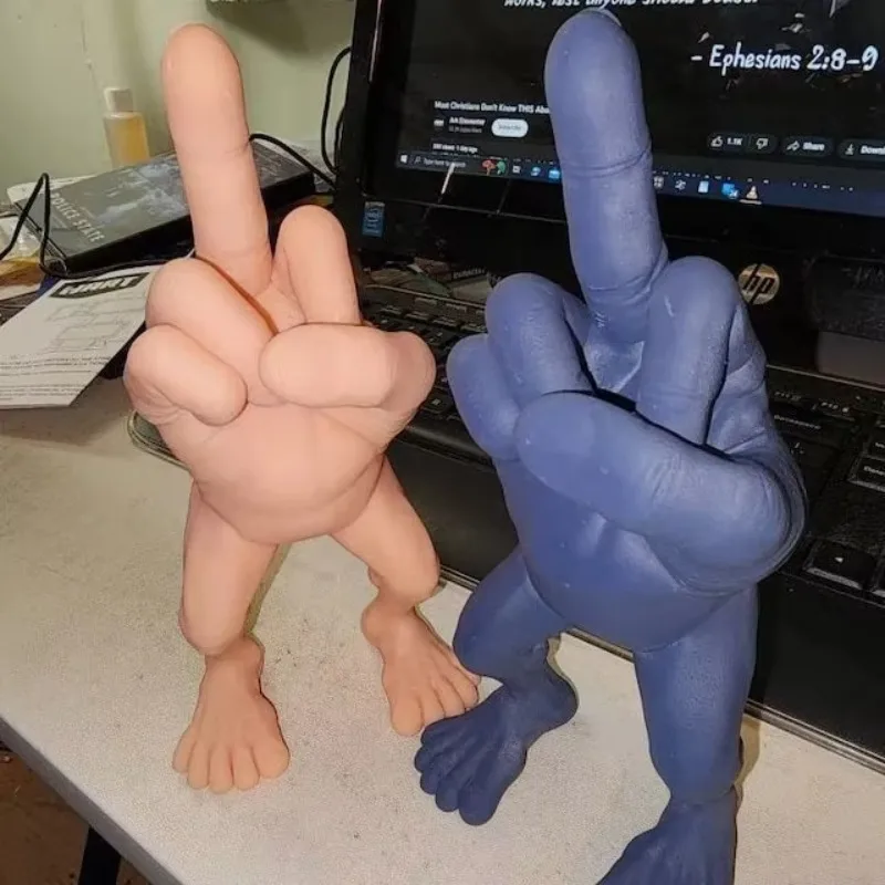 Middle Finger Desktop Decorati - đánh giá và giá 3D Printing Construction