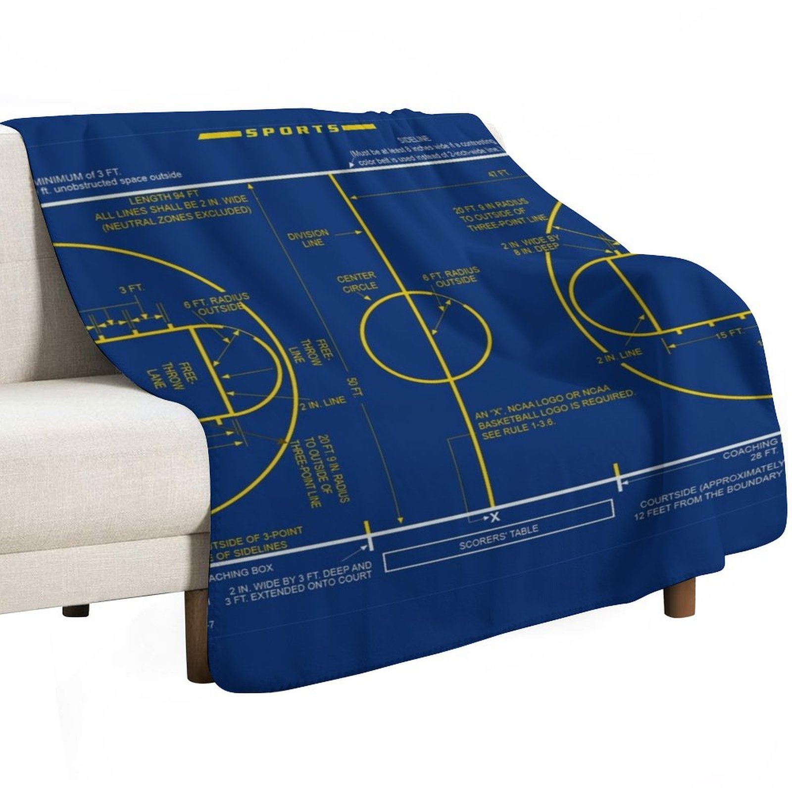 College Basketball Court Diagr - đánh giá và giá 3D Printing Diagram